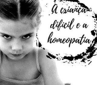 capa de curso de homeopatia e crianças